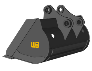 Werk-Brau Ditching & Grading Bucket for 24,000-50,000 lbs. Excavators (12, 15 & 20MT)