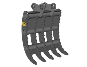 WERK BRAU GRADING RAKE FOR MINI EXCAVATORS