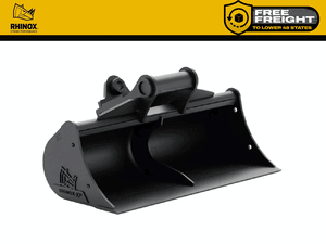 RHINOX Tag / CP / Wain Roy 2500-4000 Lbs. Excavator Ditch Bucket (1.25" T-Pin)