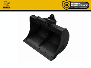RHINOX Tag / CP / Wain Roy 4000-8000 Lbs. Excavator Ditch Bucket (1.25" T-Pin)