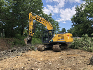 WERK-BRAU Tilting Coupler for 24,000 - 33,000 lbs. Excavators (12MT)