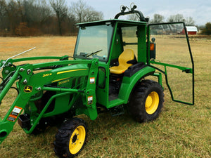 Curtis enclosed plus cab for John Deere 2032R / 2038R tractor