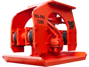 RAMMER vibratory compactors for mini excavators (19000-40000 lbs machines)