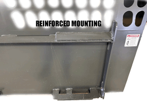Spider Attachments Special High Capacity 60" wide 1 Yard Bucket