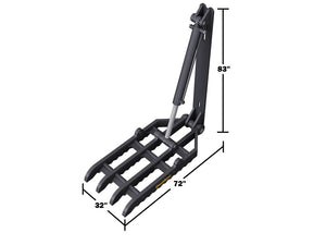 HT3272 Gentec Universal mechanical excavator thumbs, 55000-100000 lbs. excavators