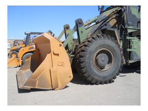 WERK-BRAU Multi-Purpose Quad Bucket for Wheel loaders / backhoes 10,000 - 14,000 lbs. (BH)