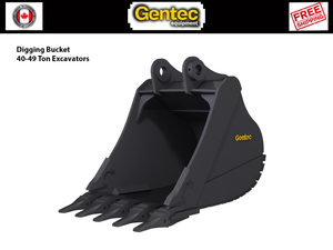 GENTEC Digging Bucket for 40-49 Ton Excavators