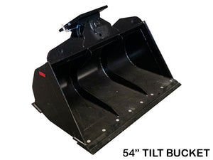MONGO excavator tilt buckets, 3300 - 33000 lbs. machines