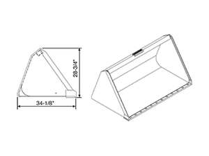 ATI 700 Series Utility Bucket Universal mount