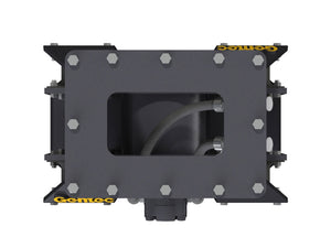 GENTEC GE870F Hydraulic Plate Compactor, 4000-14500 lbs. Excavators