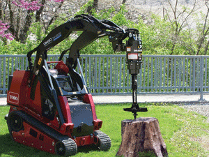 DANUSER EP auger systems for mini loaders