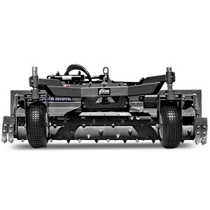 AMI hydraulic power rake for skid steer