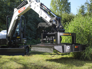 BRUSH WOLF standard duty brush cutter for mini excavators