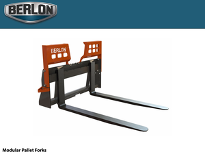 BERLON Class II Modular Pallet Forks for skid steers