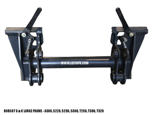 BOBCAT G and K Series Large frame quick-tach coupler for skid steer