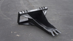 BLUE DIAMOND stump bucket for skid steer