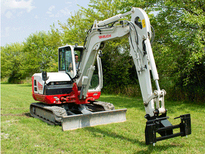 MONGO excavator to skid steer conversion adapter plate for excavators