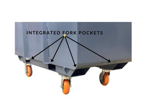 DANIEL MFG roto fork and demolition carts