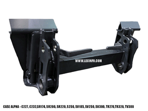 CASE alpha series quick-tach coupler for skid steer