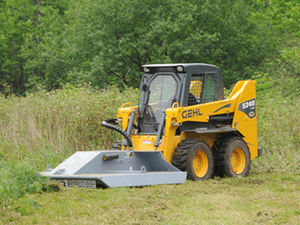 Baumalight CF372 Rotary Brush Cutter | 72" Heavy-Duty Skid Steer Brush Mower
