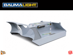 Baumalight CF560 Open Front Rotary Brush Cutter | 60" Skid Steer Brush Mower