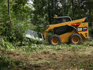 Baumalight CF572 Open Front Rotary Brush Cutter | 72" Skid Steer Brush Mower