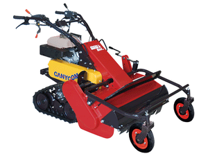 Canycom CG 101 walk behind flail mower