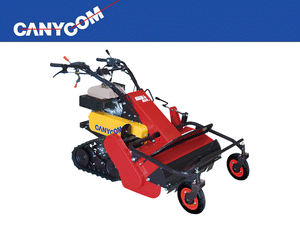 Canycom CG 101 walk behind flail mower