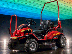 Canycom CMX2414 Ride-On Brush Cutter | 22 HP Honda 4WD Brush Mower for Heavy-Duty Land Clearing