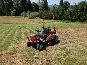 Canycom CMX2414 Ride-On Brush Cutter | 22 HP Honda 4WD Brush Mower for Heavy-Duty Land Clearing