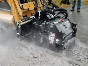 BLUE DIAMOND High Flow Cold Planer for Skid Steer 16" to 30" wide