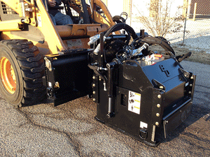 BLUE DIAMOND High Flow Cold Planer for Skid Steer 16" to 30" wide