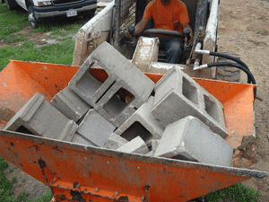 EZG crusher for skid steer
