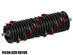 FECON DCR Rotor teeth kits for Blackhawk, Bullhog High Flow, and Bullhog Excavator 8 ton plus
