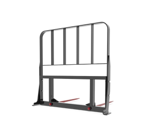 HLA Double Prong Bale Spear With Guard for Tractors