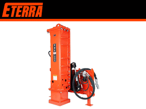 ETERRA Skid Steer PDX-1000 Post Driver Attachment