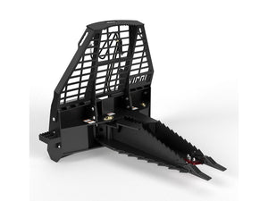 VIRNIG Digging tree puller for skid steer