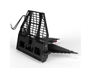 VIRNIG Digging tree puller for skid steer