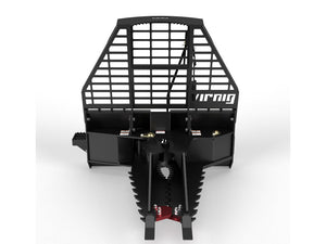 VIRNIG Digging tree puller for skid steer