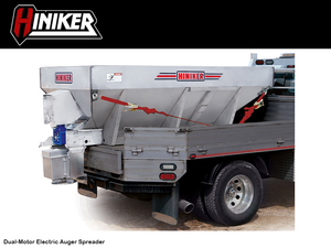HINIKER Dual-Motor Electric Auger Delivery Spreader