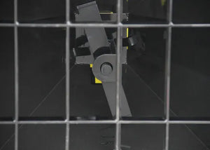 ERSKINE salt sand and fertilizer material spreader for skid steers