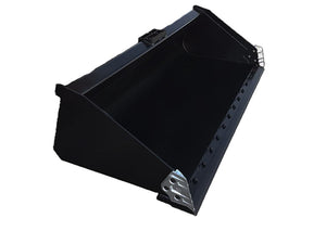 SPIDER Attachments extreme duty low profile buckets for larger skid steer loaders