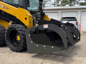 Spider Attachments Extreme Duty Rock Grapple For Skid Steer Loader