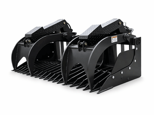 Spider Attachments Extreme Duty Rock Grapple For Skid Steer Loader