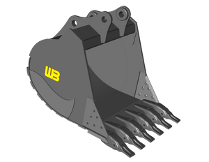 Cucharones para suciedad WERK-BRAU para 59,500 - 68,000 lbs. Excavadoras (30MT)