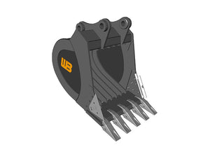 WERK-BRAU skeleton bucket for 50,000 59,000 lbs. Excavators (25MT)