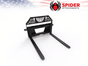 Conjuntos de horquillas para palés de alta resistencia SPIDER para minicargadoras