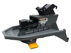 Freedom Attachments FAXBM 3600 and FAXBM 4200 Mini Excavator Brush Mowers