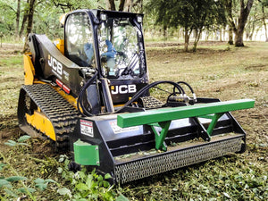 BRUSH HOUND FH series flail forestry brush mulcher for skid steers