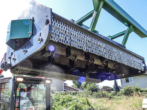 BRUSH HOUND FH series flail forestry brush mulcher for skid steers